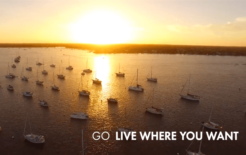 Sunset Drone Video Stuart Florida